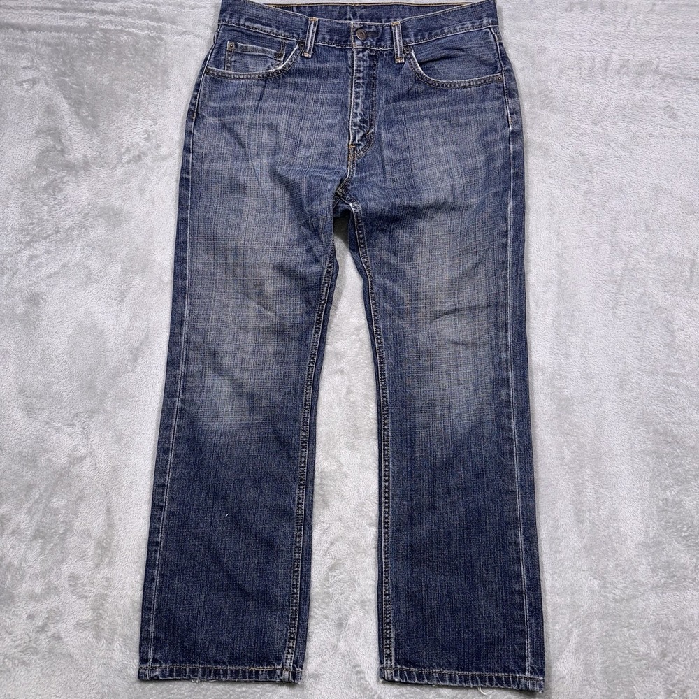 Levis 559 Jeans Mens 33x30 Blue Wash Relaxed Fit Straight Leg Denim